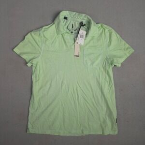 Jeans‎ by Buffalo Polo Shirt Soft Knit Casual Top Seafoam Green Mens M